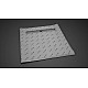 Приобрести Душевая плита Radaway RadаDrain 99x99 5CL1010A/5R075B с решеткой под плитку Basic в магазине сантехники Santeh-Crystal.ru