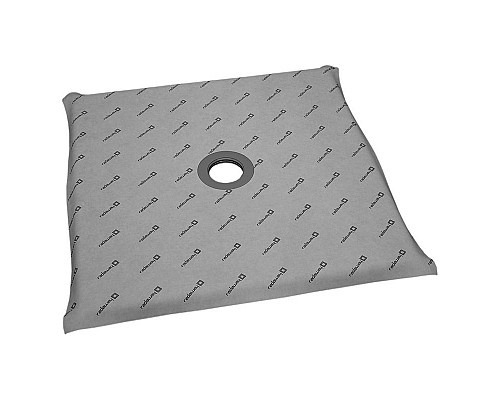 Приобрести Душевая плита Radaway RadаDrain 109x109x5 с компактным трапом c декоративной решеткой в магазине сантехники Santeh-Crystal.ru