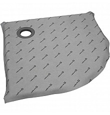 Душевая плита Radaway RadаDrain 89x89 полукруглая с решеткой