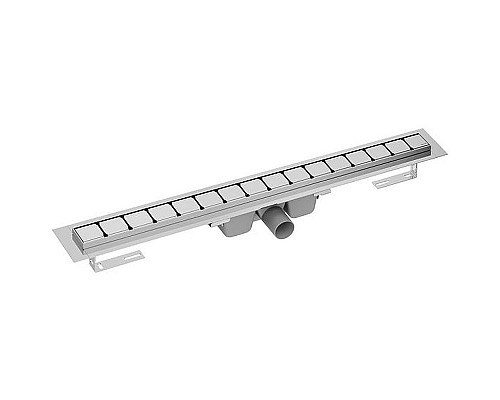 Приобрести Душевой лоток Ravak 10° OZ 85 X01576 с решеткой Хром в магазине сантехники Santeh-Crystal.ru