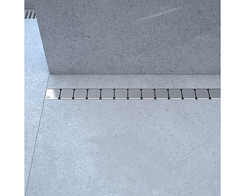 Приобрести Душевой лоток Ravak 10° OZ 85 X01576 с решеткой Хром в магазине сантехники Santeh-Crystal.ru