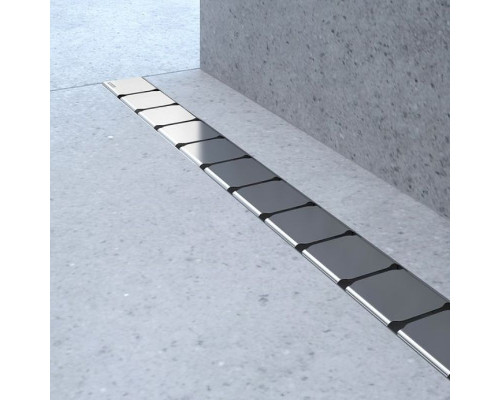 Заказать Душевой лоток Ravak 10° OZ 95 X01577 с решеткой Хром в магазине сантехники Santeh-Crystal.ru