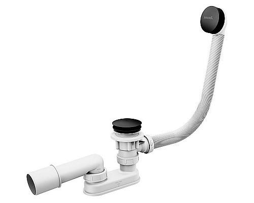 Купить Слив-перелив Ravak X01746 click-clack Черный в магазине сантехники Santeh-Crystal.ru