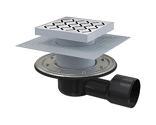 Заказать Душевой трап Ravak SN501 X01435 с решеткой Хром в магазине сантехники Santeh-Crystal.ru