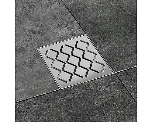 Заказать Душевой трап Ravak SN501 X01435 с решеткой Хром в магазине сантехники Santeh-Crystal.ru