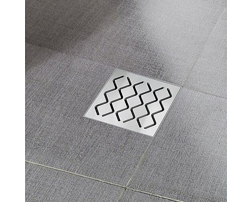 Заказать Душевой трап Ravak SN501 X01435 с решеткой Хром в магазине сантехники Santeh-Crystal.ru