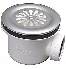 Сифон для душевого поддона Ravak Basic X01308 Хром матовый