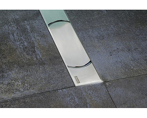 Заказать Душевой лоток Ravak Chrome OZ 85 X01427 с решеткой Хром в магазине сантехники Santeh-Crystal.ru