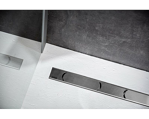 Заказать Душевой лоток Ravak Chrome OZ 95 X01428 с решеткой Хром в магазине сантехники Santeh-Crystal.ru