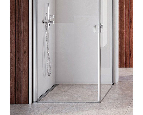 Купить Душевой лоток Ravak Chrome OZ 105 X01429 с решеткой Хром в магазине сантехники Santeh-Crystal.ru