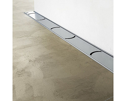 Заказать Душевой лоток Ravak Chrome OZW 75 X01624 с решеткой Хром в магазине сантехники Santeh-Crystal.ru