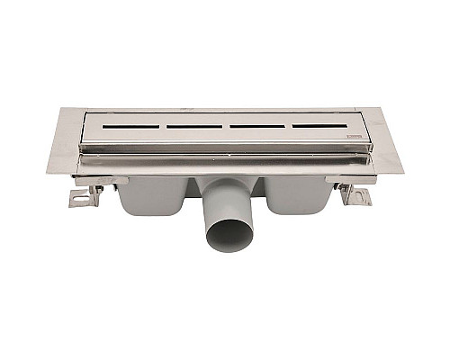 Приобрести Душевой лоток Ravak Runway OZ 30 X01418 с решеткой Хром в магазине сантехники Santeh-Crystal.ru