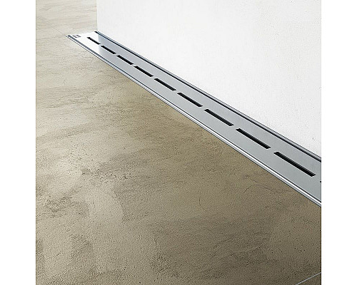 Заказать Душевой лоток Ravak Runway OZW 105 X01634 с решеткой Хром в магазине сантехники Santeh-Crystal.ru