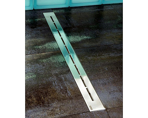 Приобрести Душевой лоток Ravak Runway OZ 85 X01388 с решеткой Хром в магазине сантехники Santeh-Crystal.ru