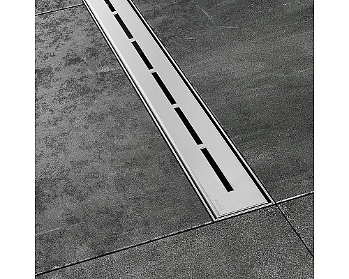 Заказать Душевой лоток Ravak Runway OZ 95 X01390 с решеткой Хром в магазине сантехники Santeh-Crystal.ru