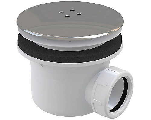 Купить Сифон для душевого поддона Ravak Standard X01314 Хром в магазине сантехники Santeh-Crystal.ru