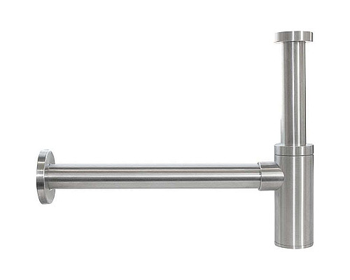 Приобрести Сифон для раковины Remer SS958L Хром в магазине сантехники Santeh-Crystal.ru