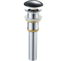 Донный клапан SantiLine SL-104 Черный матовый