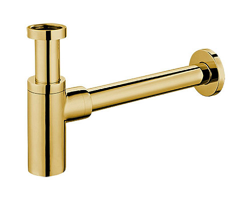 Приобрести Сифон для раковины SantiLine SL-116 Золото в магазине сантехники Santeh-Crystal.ru