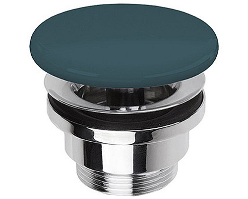 Приобрести Донный клапан Simas PLCE navy matt click-clack Синий матовый в магазине сантехники Santeh-Crystal.ru