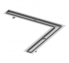Душевой лоток Tece Drainline 90x90 610900 угловой без крышки