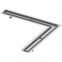 Душевой лоток Tece Drainline 100x100 611000 угловой без крышки Душевой лоток Tece Drainline 100x100 611000 угловой без крышки