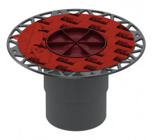 Сифон для душевого трапа Tece Drainpoint S DN100 3607600 вертикальный без декоративной решетки