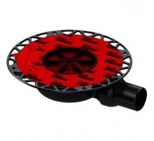 Сифон для душевого трапа Tece Drainpoint S DN50 3601400 низкий горизонтальный без декоративной решетки