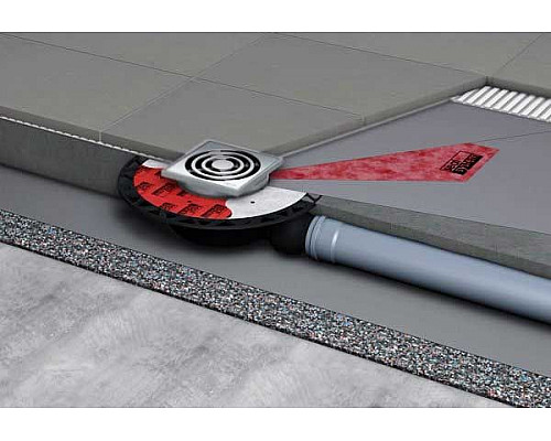 Заказать Сифон для душевого трапа Tece Drainpoint S DN50 3601400 низкий горизонтальный без декоративной решетки в магазине сантехники Santeh-Crystal.ru