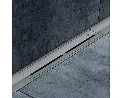 Заказать Душевой лоток Tece Drainprofile 100 671000 с решеткой Сатин в магазине сантехники Santeh-Crystal.ru