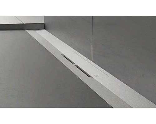 Заказать Душевой лоток Tece Drainprofile 100 671000 с решеткой Сатин в магазине сантехники Santeh-Crystal.ru