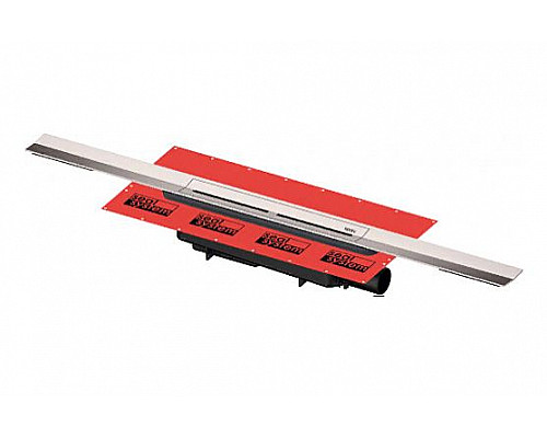 Заказать Душевой лоток Tece Drainprofile 100 671000 с решеткой Сатин в магазине сантехники Santeh-Crystal.ru