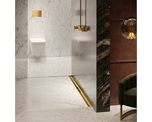 Santeh-Crystal.ru: Душевой лоток Tece Drainprofile 90 670912 с решеткой PVD Polished Gold Optic Заказать Душевой лоток Tece Drainprofile 90 670912 с решеткой PVD Polished Gold Optic в магазине сантехники Santeh-Crystal.ru