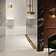 Заказать Душевой лоток Tece Drainprofile 90 670912 с решеткой PVD Polished Gold Optic в магазине сантехники Santeh-Crystal.ru