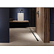 Купить Душевой лоток Tece Drainprofile 100 671001 с решеткой PVD Brushed Black Chrome в магазине сантехники Santeh-Crystal.ru