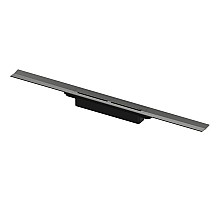 Душевой лоток Tece Drainprofile 120 671201 с решеткой PVD Brushed Black Chrome