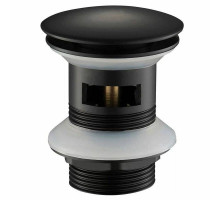 Донный клапан Timo 8011/03 click-clack Черный матовый