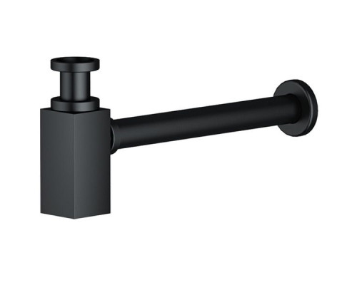 Купить Сифон для раковины Timo 959/03L Черный матовый в магазине сантехники Santeh-Crystal.ru