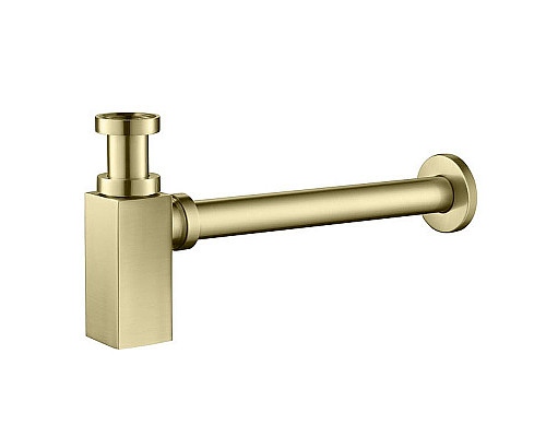 Заказать Сифон для раковины Timo 959/17L Золото матовое в магазине сантехники Santeh-Crystal.ru