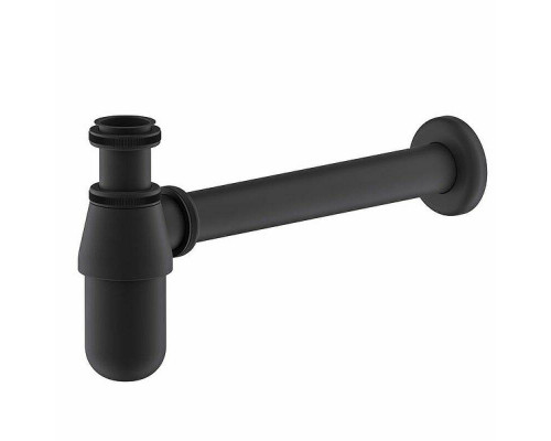 Заказать Сифон для раковины Timo 960/03L Черный в магазине сантехники Santeh-Crystal.ru