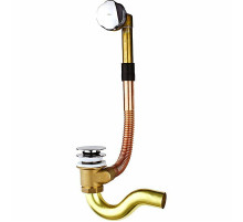 Слив-перелив Timo 8004/00 click-clack Хром