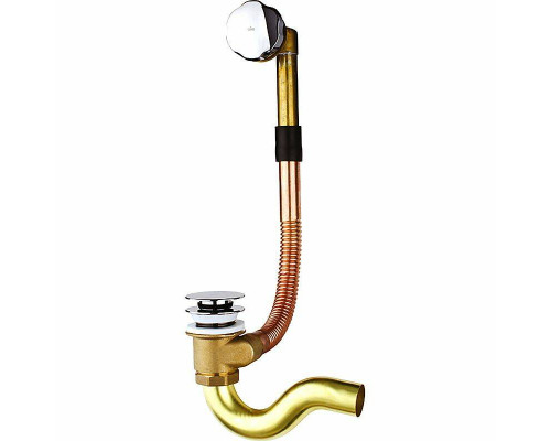 Купить Слив-перелив Timo 8004/00 click-clack Хром в магазине сантехники Santeh-Crystal.ru