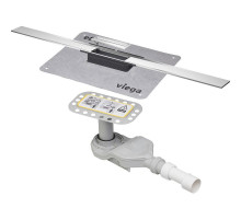 Душевой лоток Viega Advantix Cleviva 794507 с решеткой Матовый хром