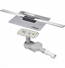 Душевой лоток Viega Advantix Cleviva 794507 с решеткой Матовый хром