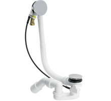 Слив-перелив Viega Simplex Trio 6166.41 728007 полуавтомат с наливом Хром глянцевый