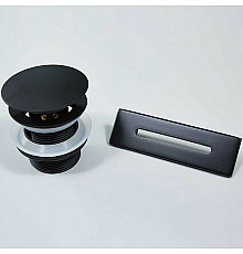 Донный клапан Vincea VDR-4B Черный