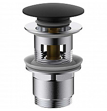 Донный клапан Vincea DPU-1B01MB click-clack Черный матовый