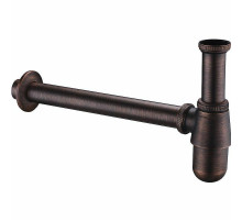 Сифон для раковины WasserKRAFT A095 Темная бронза