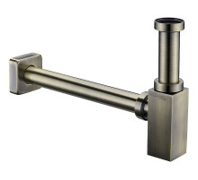 Сифон для раковины WasserKRAFT A096 Светлая бронза