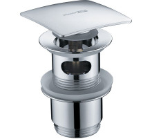 Донный клапан WasserKRAFT A105 click-clack Хром